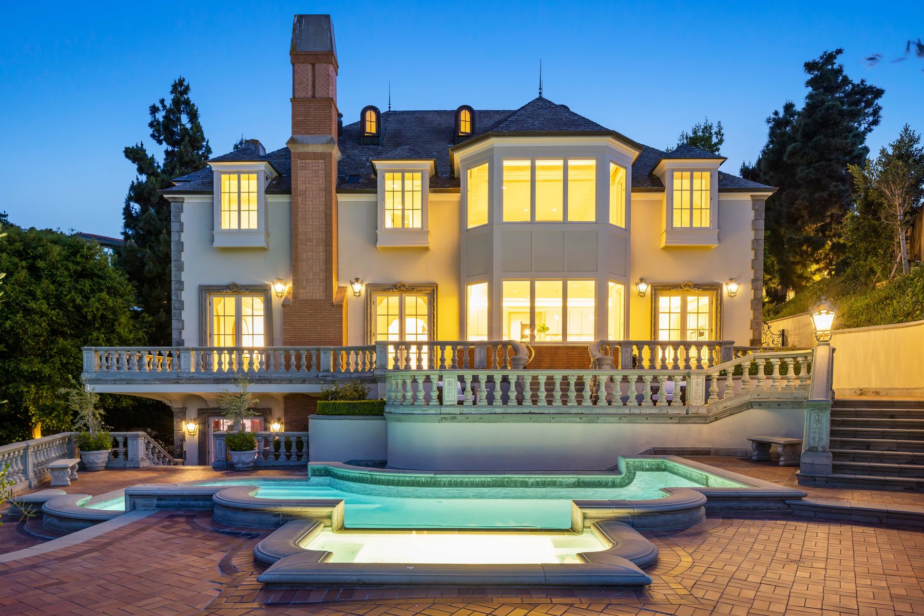 Twilight exterior photography